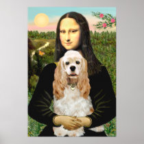 Cocker Spaniel (Buff) - Mona LIsa