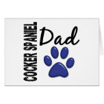 Cocker Spaniel Dad 2 Cards