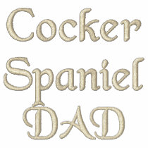 Cocker Spaniel DAD Gifts Polo Shirt