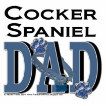 Cocker Spaniel DAD Acrylic Cut Outs