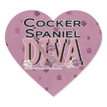 Cocker Spaniel DIVA Stickers