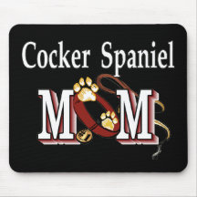 Cocker Spaniel Dog Mom Gifts Mousepad