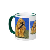 Cocker Spaniel Gifts Art Mugs