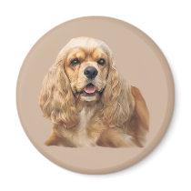 Cocker Spaniel Just Adorable Magnet