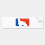 Cocker Spaniel Major League Dog Bumper Sticker