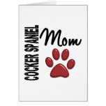 Cocker Spaniel Mom 2 Card