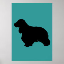 Cocker spaniel print