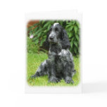 Cocker Spaniel puppy 9W017D-014 Greeting Cards