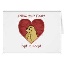 Cocker Spaniel Rescue Items Greeting Card