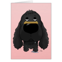 Cocker Spaniel Valentines Card