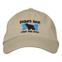 Cockers Rule Embroidered Hat