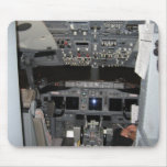 Cockpit Jet Aircraft Mouse Pads