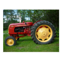 Cockshutt Tractor Model 30 1952 Vintage Post Cards