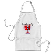 Cocktail Celebrating 21 Tshirts and Gifts Aprons