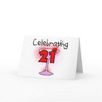 Cocktail Celebrating 21 Tshirts and Gifts