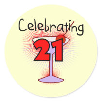Cocktail Celebrating 21 Tshirts and Gifts