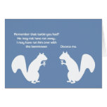 Cocktail confessions - drinks with squirrels