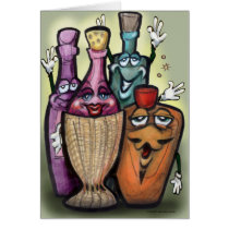 Cocktail Gang Greeting Cards