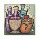 Cocktail Gang Refrigerator Magnet