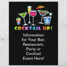 COCKTAIL ! INSECTES PROMOTIONNELS PROSPECTUS CUSTOMISÉ
