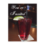 Cocktail Party Invitation Post Cards