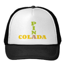 Cocktail Pina Colada Casquettes De Camionneur