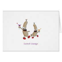 Cocktail Sausages Cards