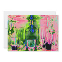 Cocktail Shot and Wine Glasses - Style 1