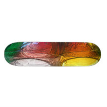 Cocktail Shot Glasses - Close Up Custom Skateboard