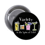 Cocktail Variety Button