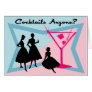 Cocktails Anyone? Card