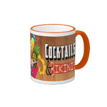 Cocktails & Bikinis Mug