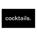 Cocktails Business Card Templates