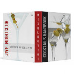 Cocktails Handbook Binder