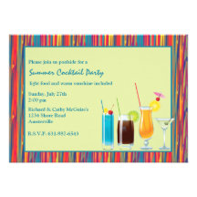 Cocktails Invitation