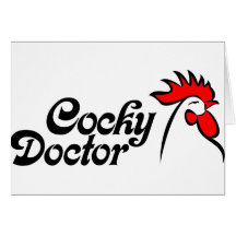 Cocky Doc Greeting Card