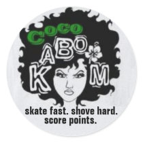 Coco LetterFro Sticker