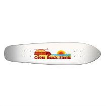 Cocoa Beach. Custom Skate Board