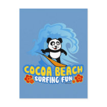 Cocoa Beach Surfing Fun Post Card