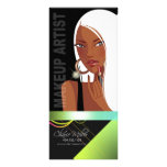 "Cocoa Beauty" Makeup Artist Promotional Custom Rack Cards