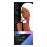 "Cocoa Beauty" Makeup Artist Promotional Personalized Rack Card