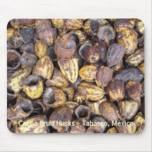Cocoa Fruit Husks - Tabasco, Mexico Mouse Mats