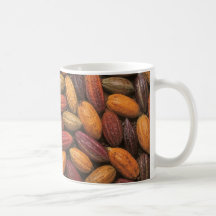 Cocoa pods coffee mug