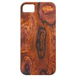 Cocobolo (wood) Finish iPhone 5 case