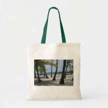 Coconut Trees at Place of Refuge, Hawaii - Bag