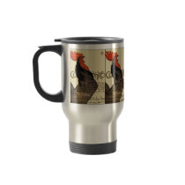 Cocorico Rooster by Steinlen  - Art Nouveau Coffee Mug