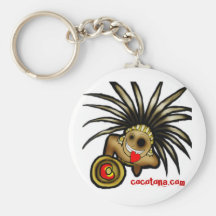 Cocotona Aztec Warrior Keychain