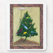 Cocotte Christmas Tree Mousepad