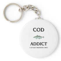 Cod Addict keychains