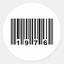 code barres 1976 adhésifs